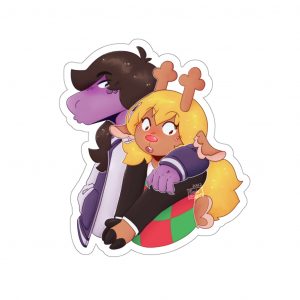 Susie and Noelle - Kiss-Cut Stickers