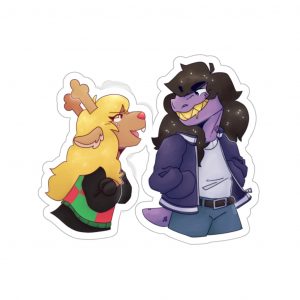 Susie and Noelle Banter - Kiss-Cut Stickers