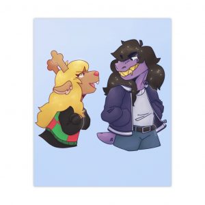 Susie and Noelle Banter - Premium Matte Poster