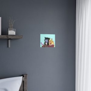 Susie and Noelle Snow Day - Premium Matte Poster